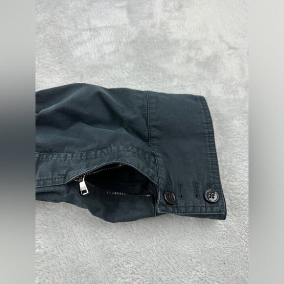 Dolce Gabbana Womens Size 40 EU/4 US/8 UK Navy Blue Button Fly Pants Button Cuff - Picture 8 of 14